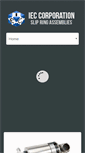 Mobile Screenshot of ieccorporation.com